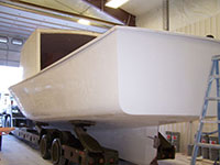 Another 36 CB heading to the finish shop